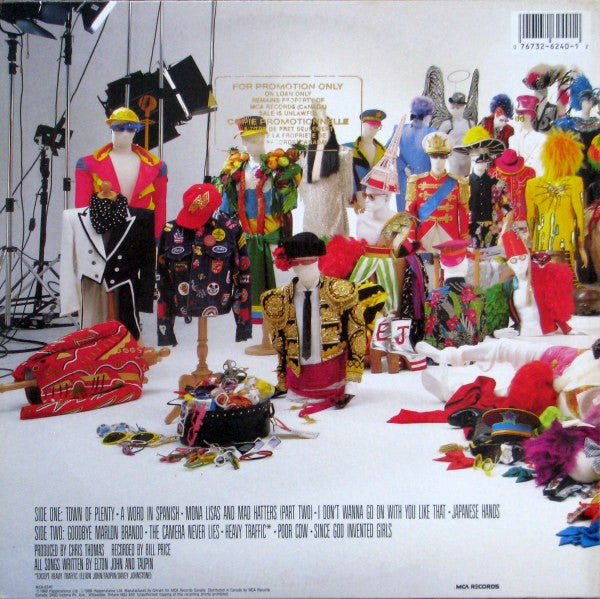 Elton John – Reg Strikes Back - 1988 Original - Vinyl Pursuit Inc