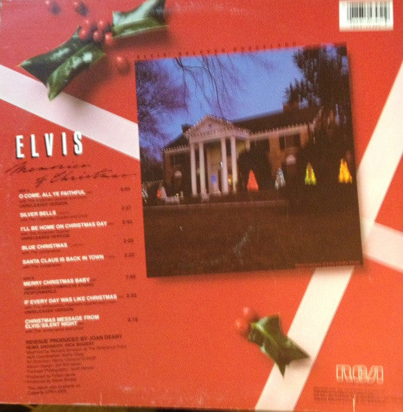 Elvis Presley – Memories Of Christmas -  1982 Pressing