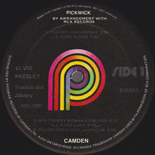 Elvis – Frankie & Johnny - 1976, Bargain!