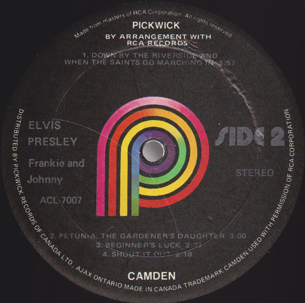 Elvis – Frankie & Johnny - 1976, Bargain!