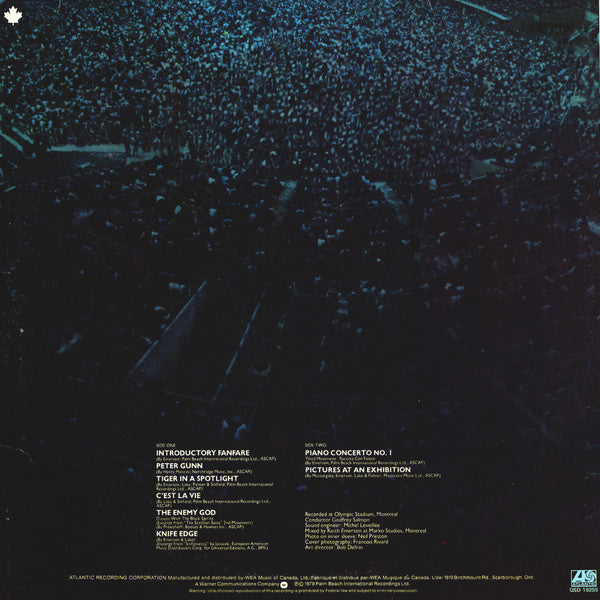 Emerson, Lake & Palmer – In Concert