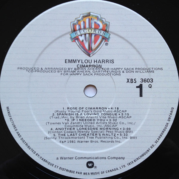 Emmylou Harris – Cimarron