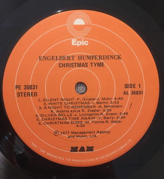 Engelbert Humperdinck – Christmas Tyme