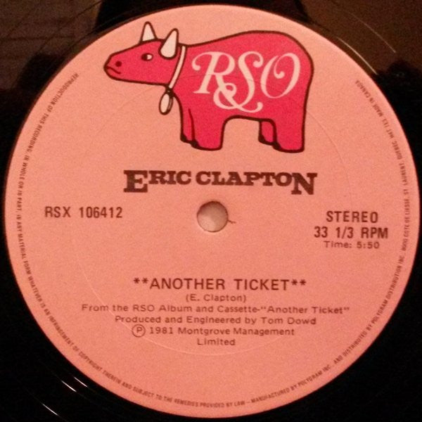 Eric Clapton – Another Ticket / Cocaine