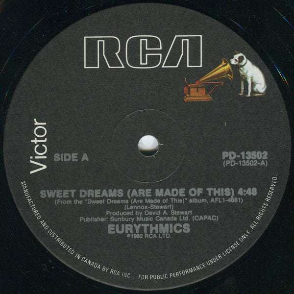 Eurythmics – Sweet Dreams (Are Made Of This)