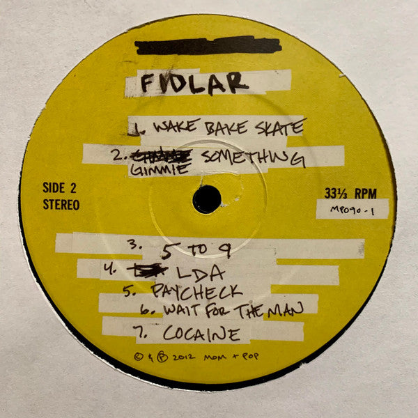 FIDLAR – FIDLAR - in Shrinkwrap! - Vinyl Pursuit Inc