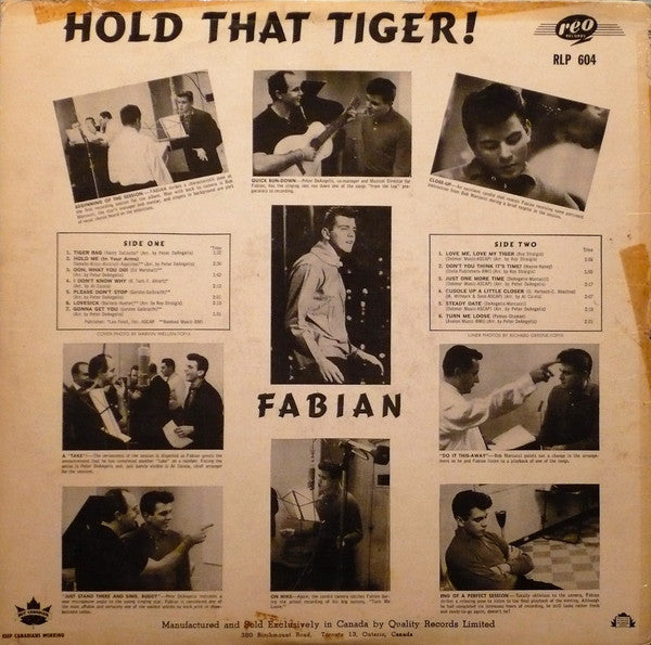 Fabian – Hold That Tiger