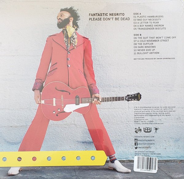 Fantastic Negrito – Please Don't Be Dead - In Shrinkwrap! - Vinyl Pursuit Inc