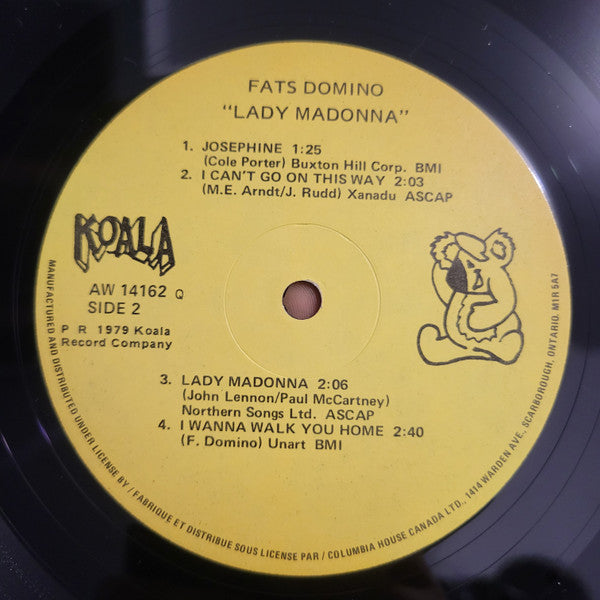 Fats Domino – Lady Madonna - 1979