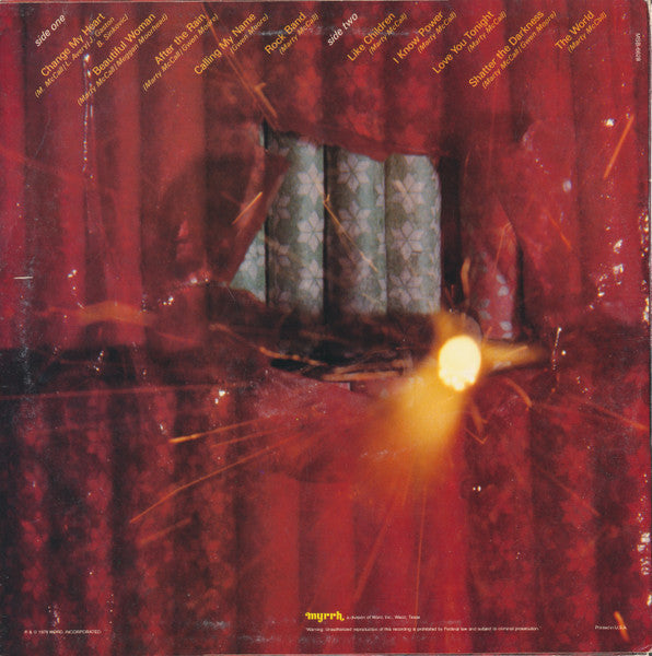Fireworks Featuring Marty McCall – Shatter The Darkness US Pressing