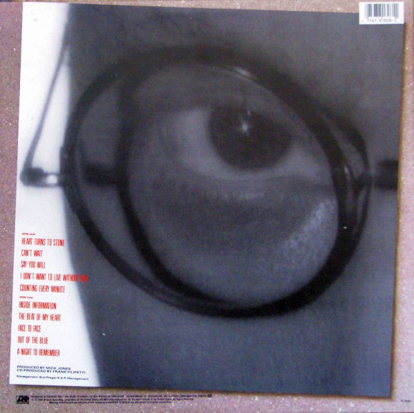 Foreigner – Inside Information - 1987 Original