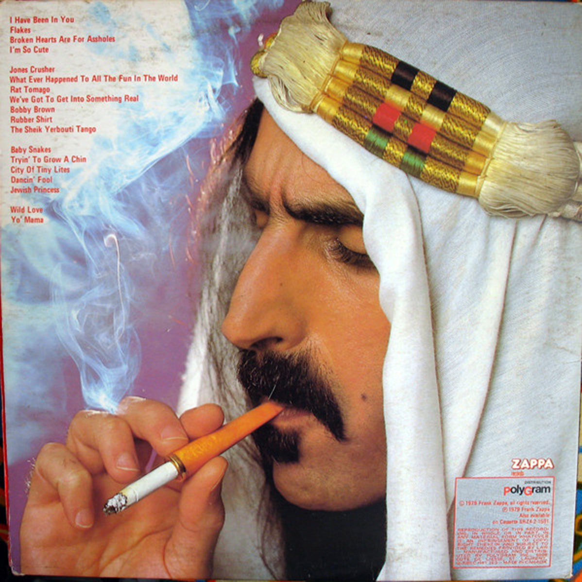 Frank Zappa – Sheik Yerbouti - 1979 Pressing