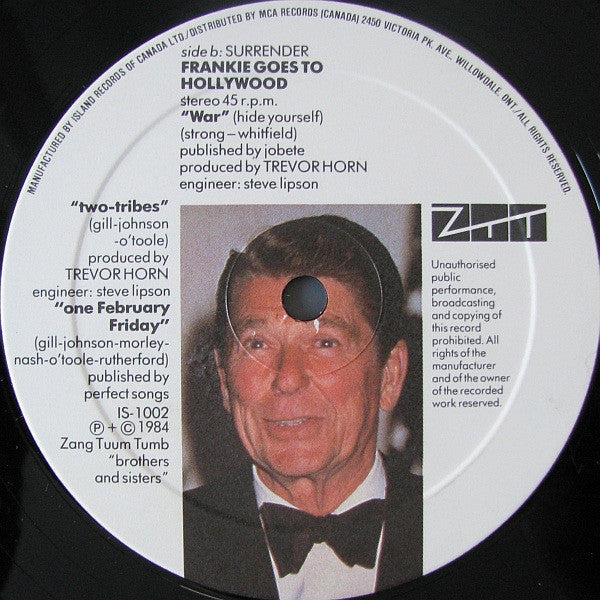 Frankie Goes To Hollywood – Two Tribes VinylPursuit.com