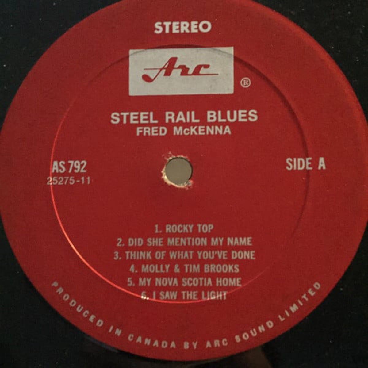 Fred McKenna – Steel Rail Blues - 1968
