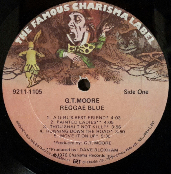 G.T. Moore – Reggae Blue