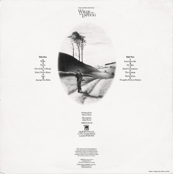 Gallagher And Lyle – Willie And The Lapdog UK Pressing