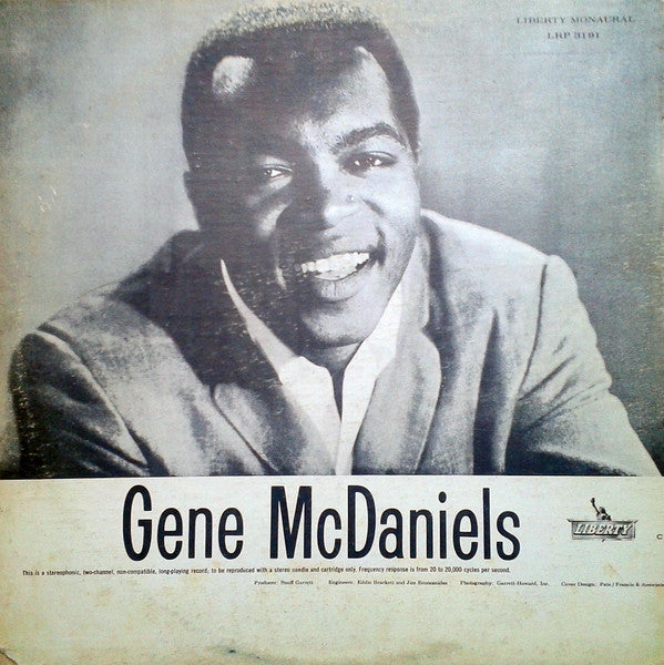 Gene McDaniels – 100 Lbs. Of Clay!