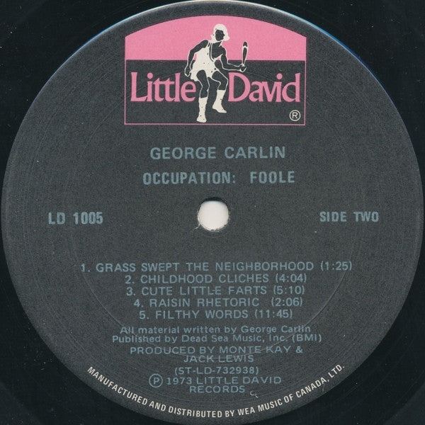George Carlin – Occupation Foole