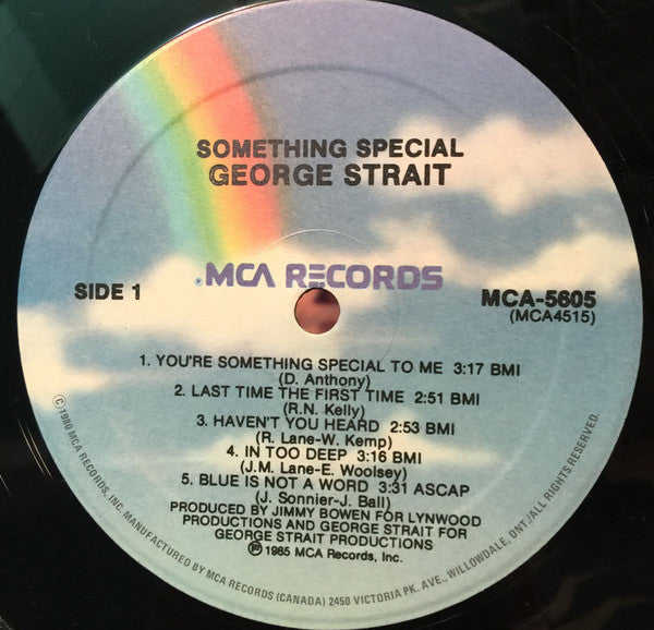 George Strait – Something Special - 1985 Original Pressing