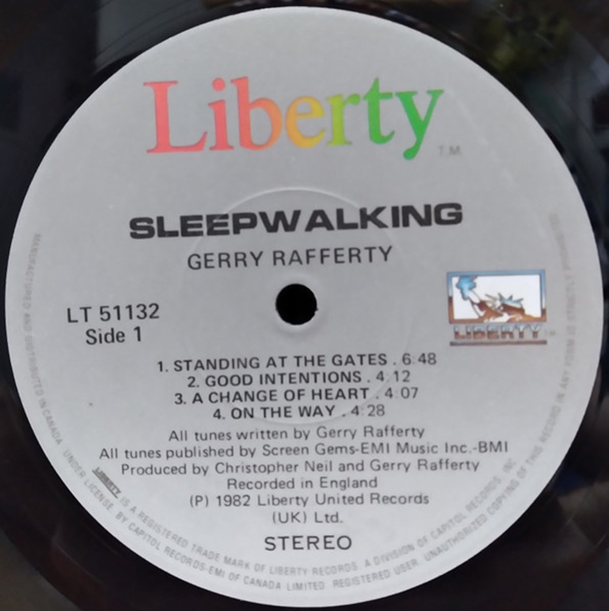 Gerry Rafferty – Sleepwalking - 1982 in Shrinkwrap!