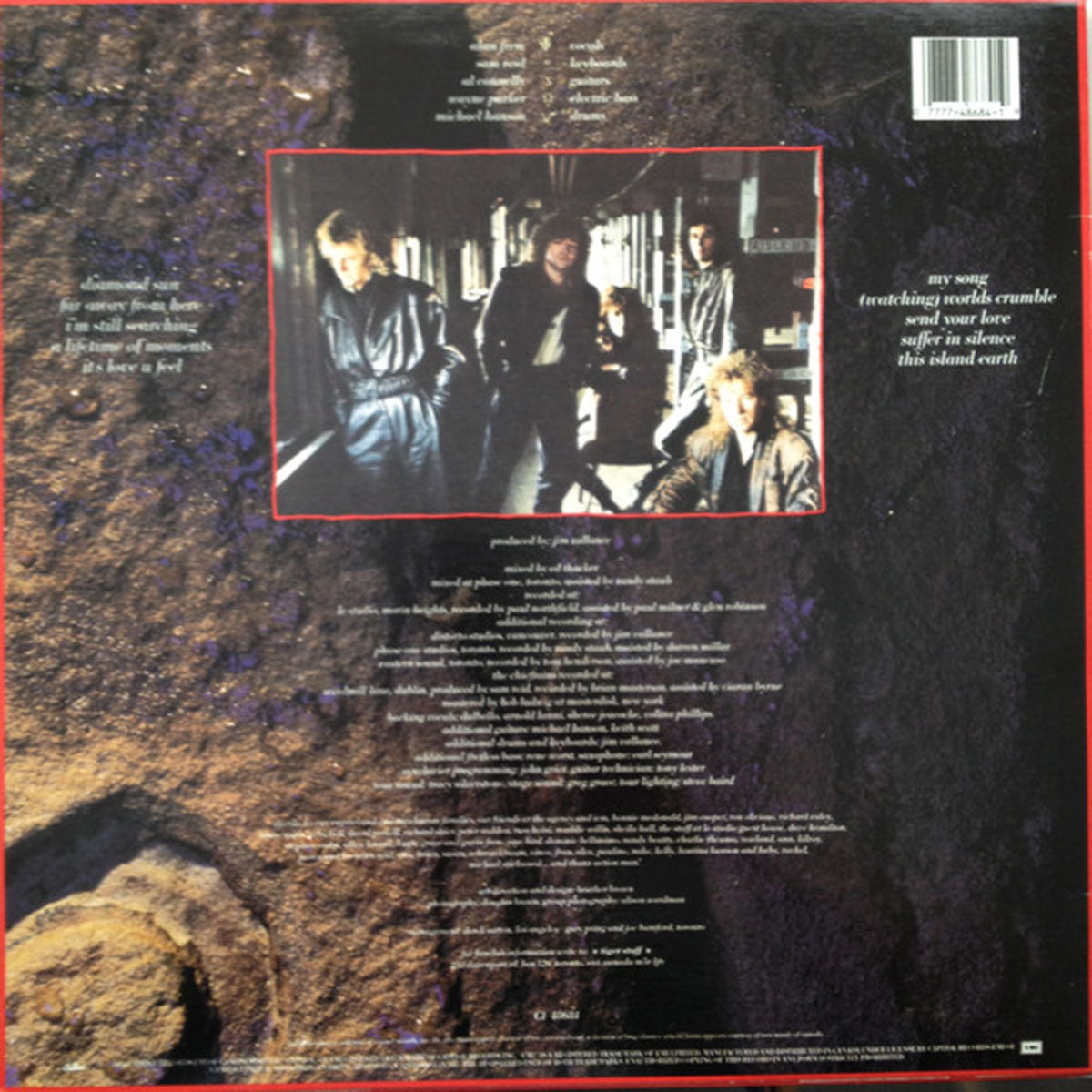 Glass Tiger – Diamond Sun - 1988 Original