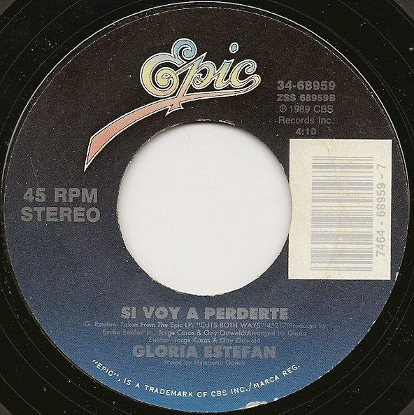 Gloria Estefan – Don't Wanna Lose You US Pressing