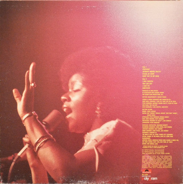 Gloria Gaynor – Love Tracks - 1978 Original