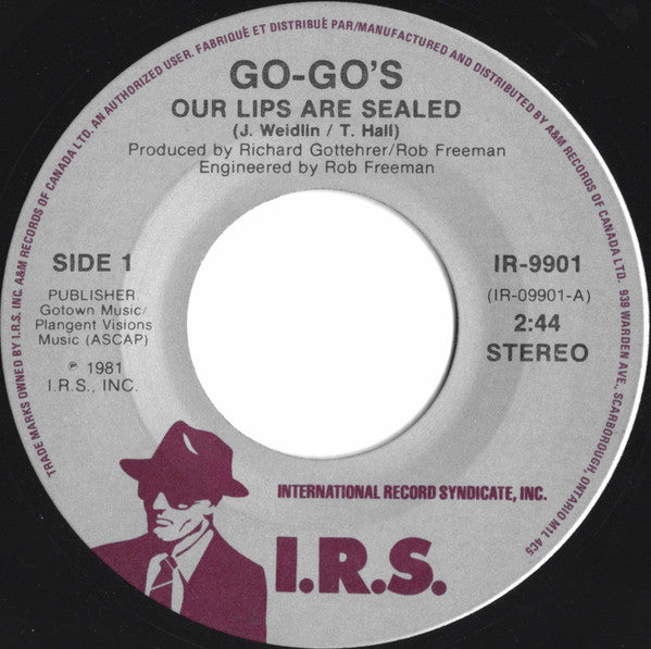 Go-Go's – Our Lips Are Sealed