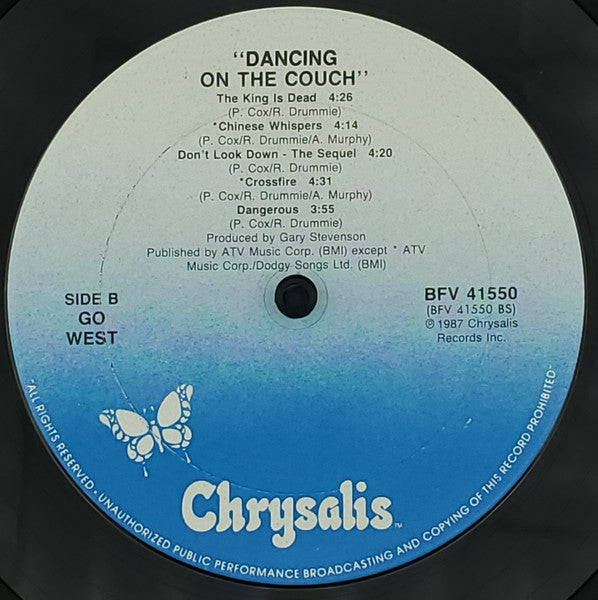 Go West – Dancing On The Couch - 1987 US Original, Bargain!