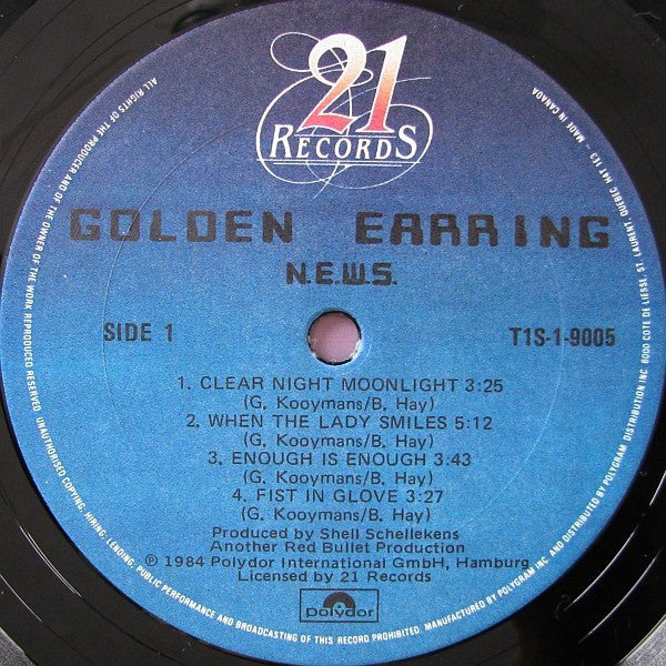 Golden Earring – N.E.W.S. - 1984 Original