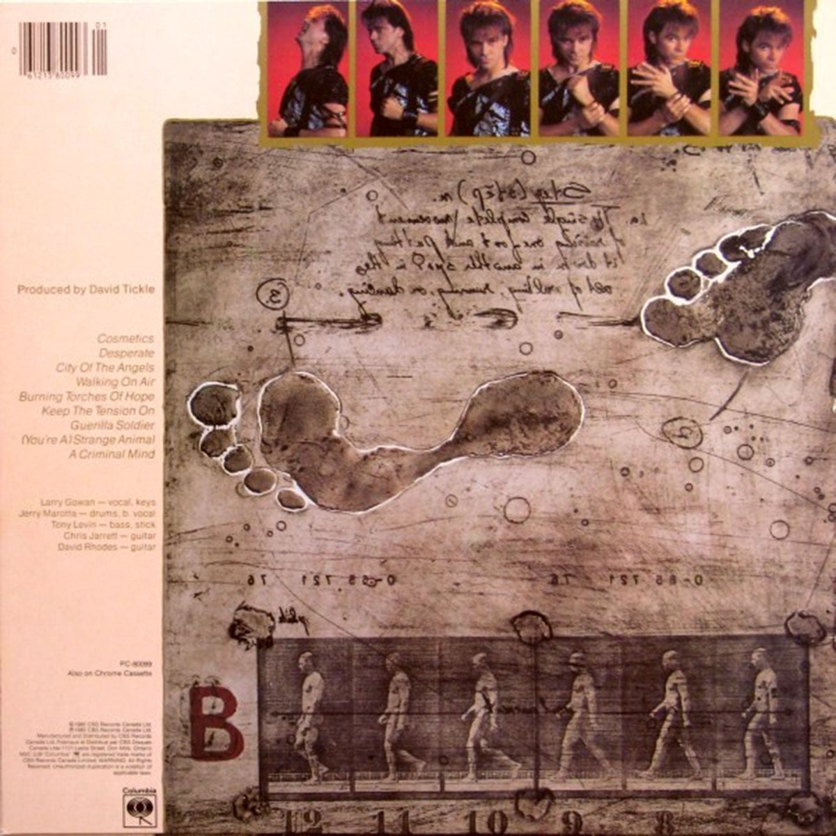 Gowan Strange Animal 1985 Vinyl Pursuit Inc