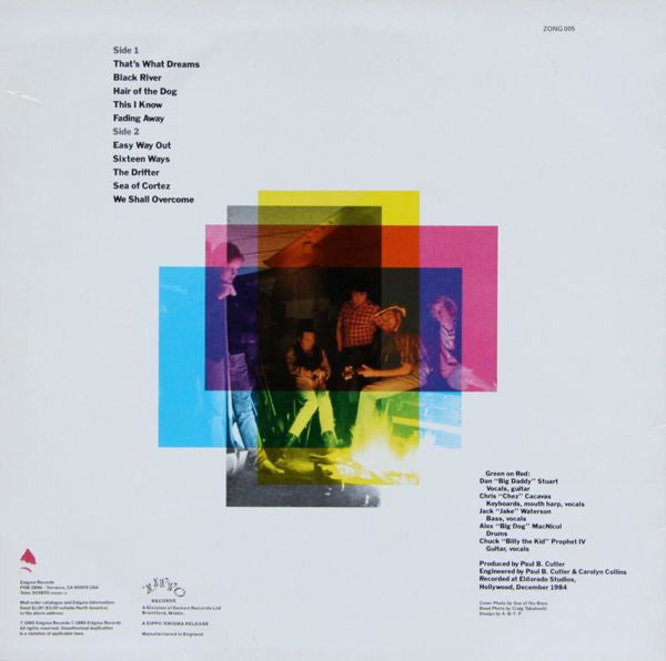 Green On Red – Gas Food Lodging - 1985 UK Original
