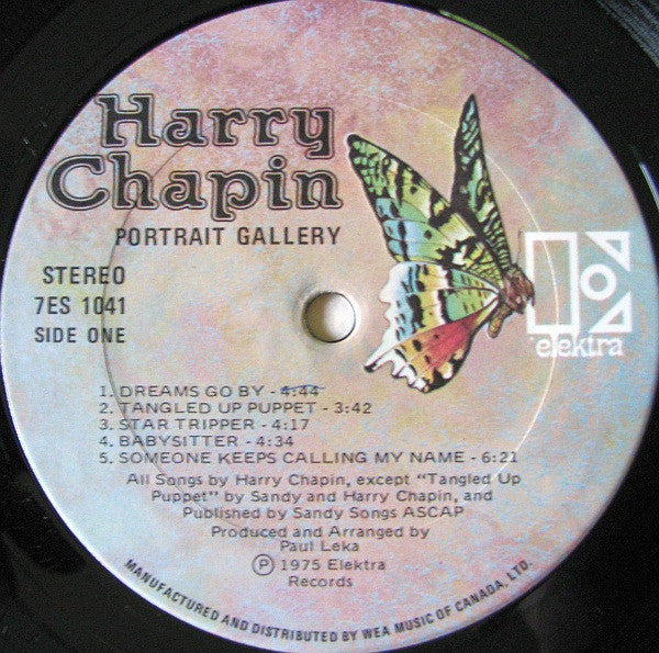 Harry Chapin – Portrait Gallery