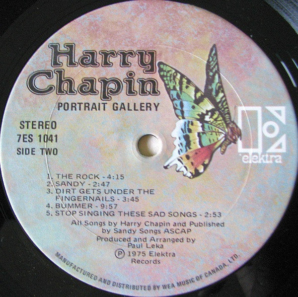 Harry Chapin – Portrait Gallery