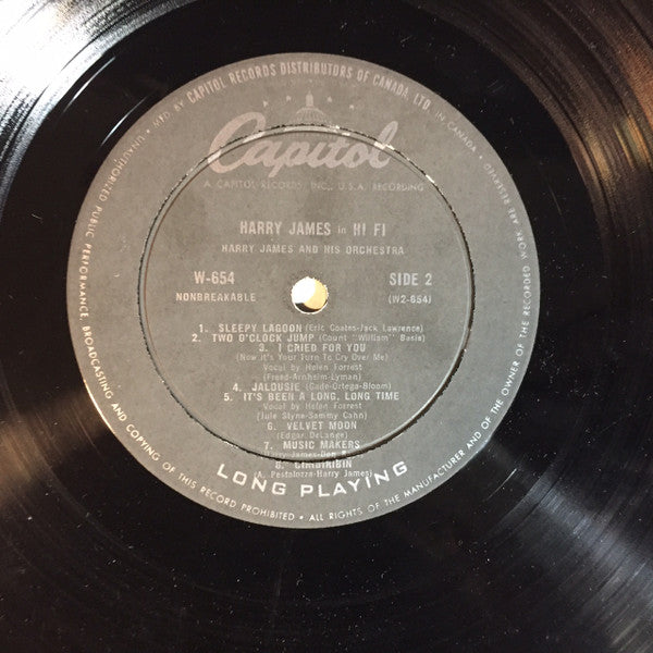 Harry James – Harry James In Hi-fi VinylPursuit.com