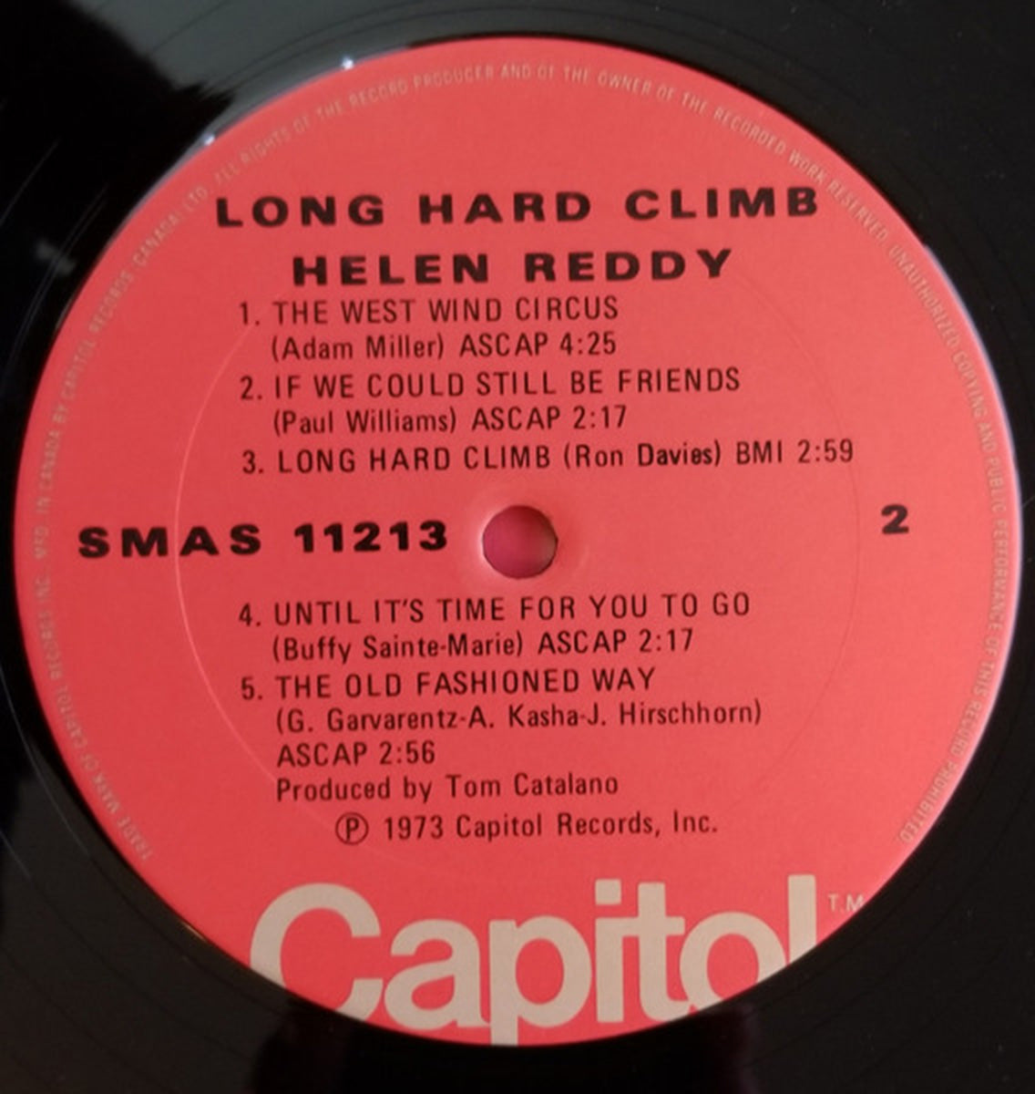 Helen Reddy – Long Hard Climb - 1973 Original!