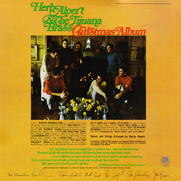 Herb Alpert & The Tijuana Brass – Christmas Album