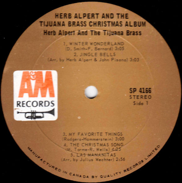 Herb Alpert & The Tijuana Brass – Christmas Album
