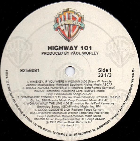 Highway 101 – Highway 101 VinylPursuit.com