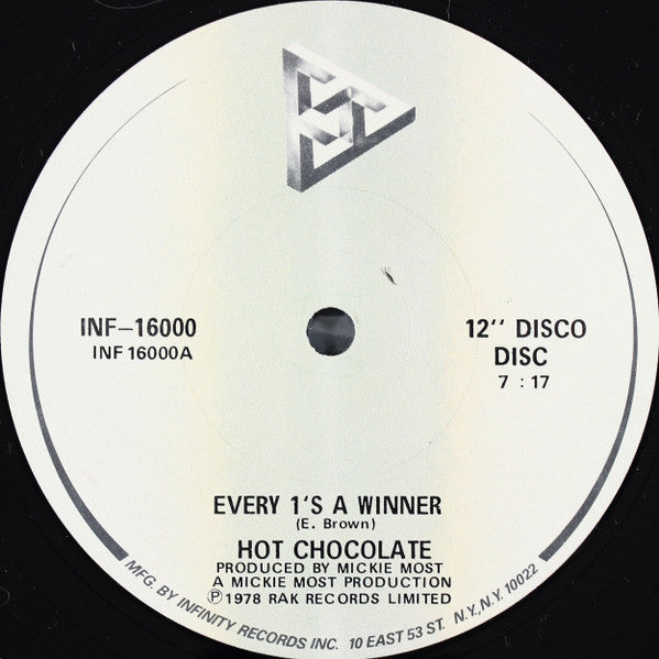 Hot Chocolate – Every 1's A Winner / Put Your Love In Me - 1978 US Original - Bargain!