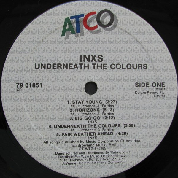 INXS – Underneath The Colours