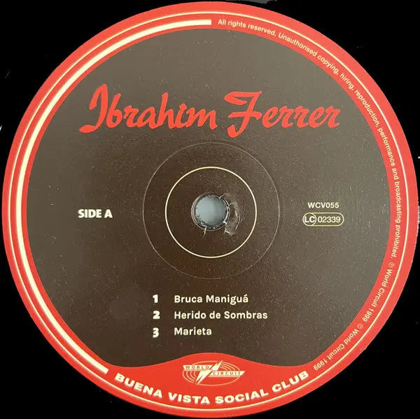 Ibrahim Ferrer – Buena Vista Social Club Presents - RSD Pressing! Vinyl Pursuit Inc