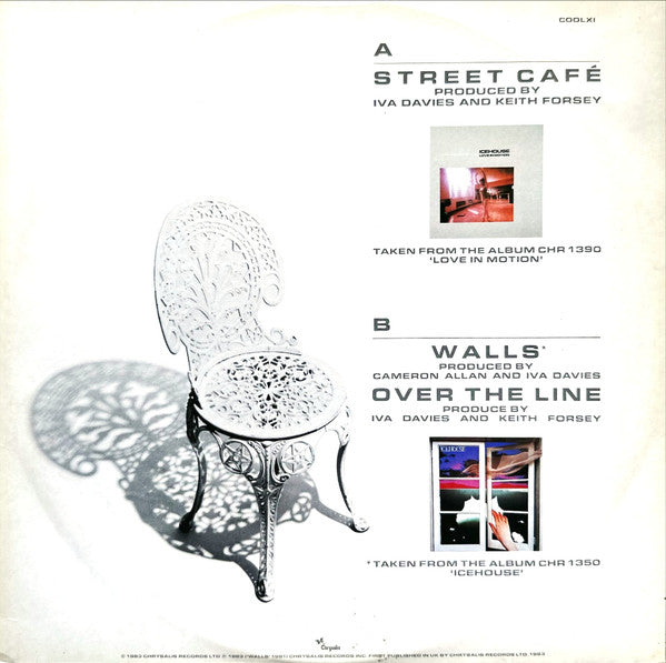 Icehouse – Street Café - UK 1983 Original, Bargain!
