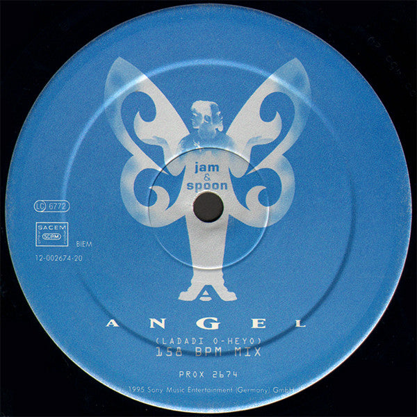 Jam & Spoon Feat. Plavka – Angel Europe Pressing