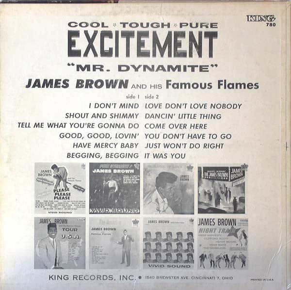 James Brown – Excitement Mr. Dynamite