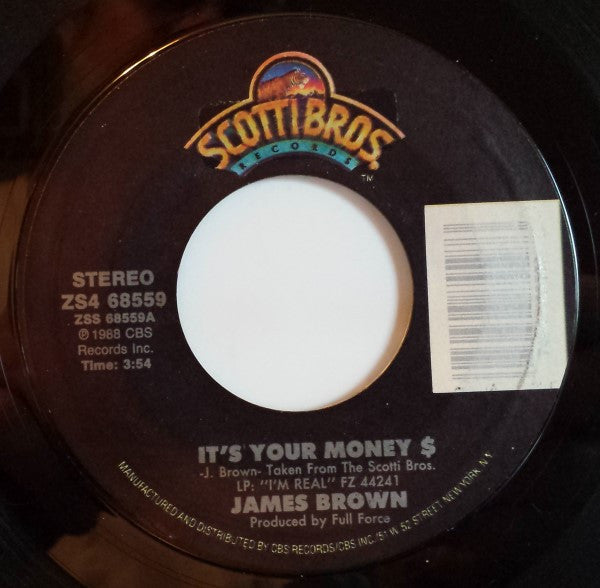 James Brown – It's Your Money $ / You And Me US Pressing