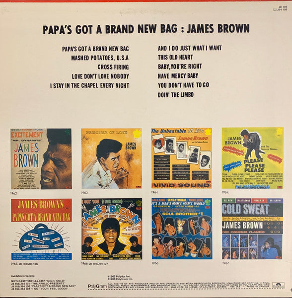 James Brown – Papa's Got A Brand New Bag VinylPursuit.com