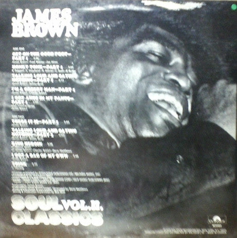 James Brown – Soul Classics Volume II -  1973 Original