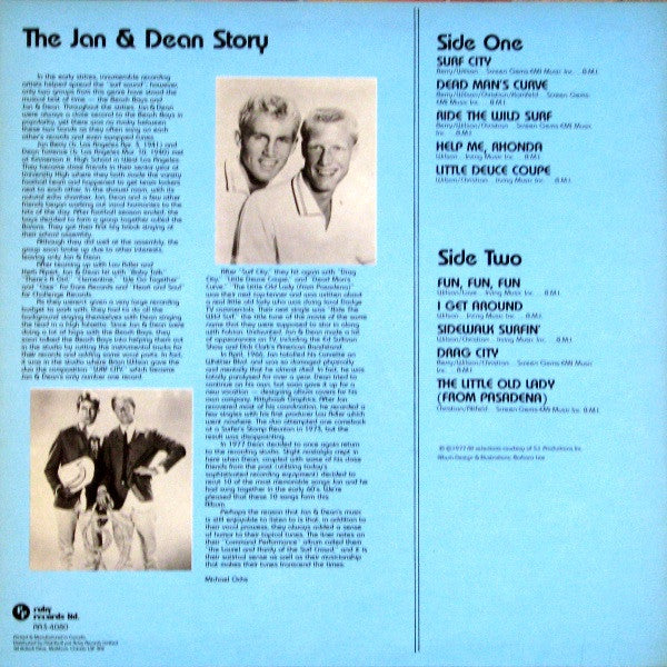 Jan & Dean – The Jan & Dean Story - Their Greatest Hits