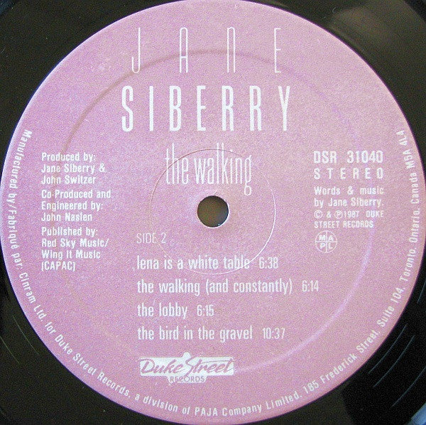 Jane Siberry – The Walking